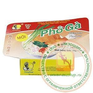 NOSAFOOD - VIEN GIA VI PHO GA - приправа специи для приготовления супа Фо Га - 4 кубика - 75 гр. Пр-во Вьетнам.