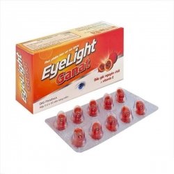 Капсулы Eylight Ganat - Масло  Гака с витаминами - восстановление зрения - 1 коробка - 30 шт. Вьетнам